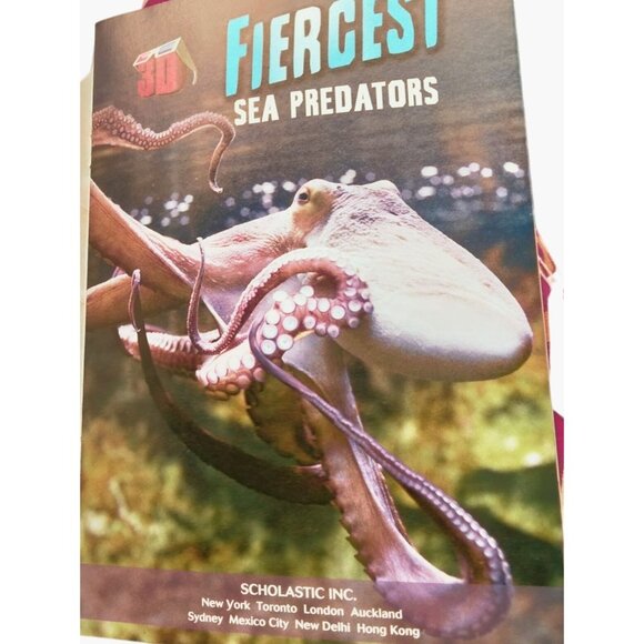 Fiercest Sea Predators 3D Science Readers Scholastic - Picture 3 of 4